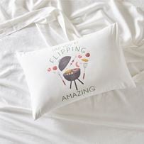 Flipping Amazing Text Pillowcase