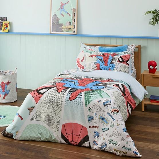 Marvel The Adventures of Spider-Man Multi Quilt Cover Set