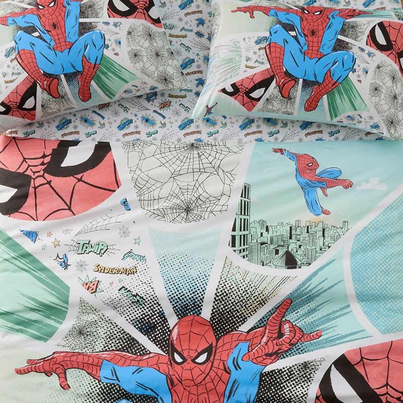 Marvel The Adventures of Spider-Man Multi Quilt Cover Set