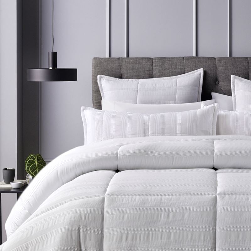 Porter White Comforter Set