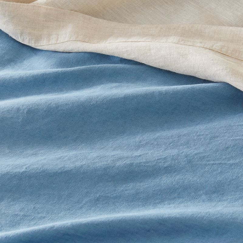 Vintage Washed Linen Denim Quilt Cover Separates
