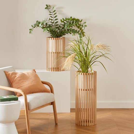 Mark Tuckey Natural Column Plant Stand