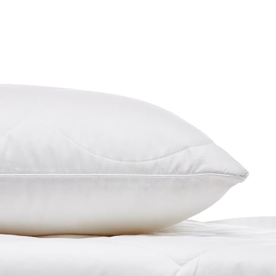 Sleep Calm Medium Profile Kids Wool Cotton Quilted Pillow