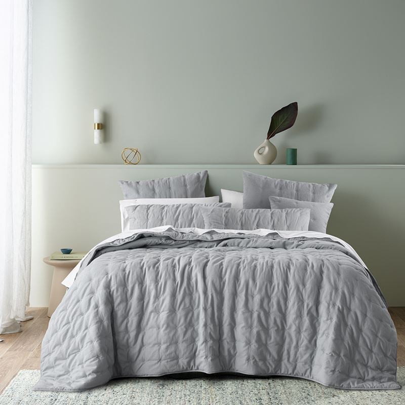 Langston Silver Comforter Set Separates