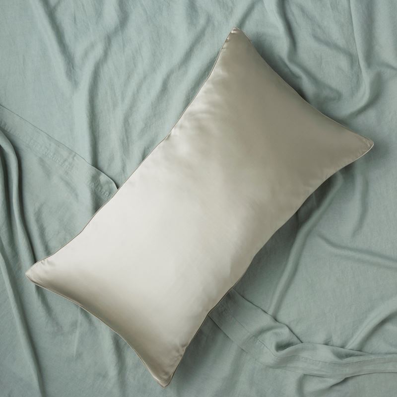 Pure Silk Tea Green Pillowcases