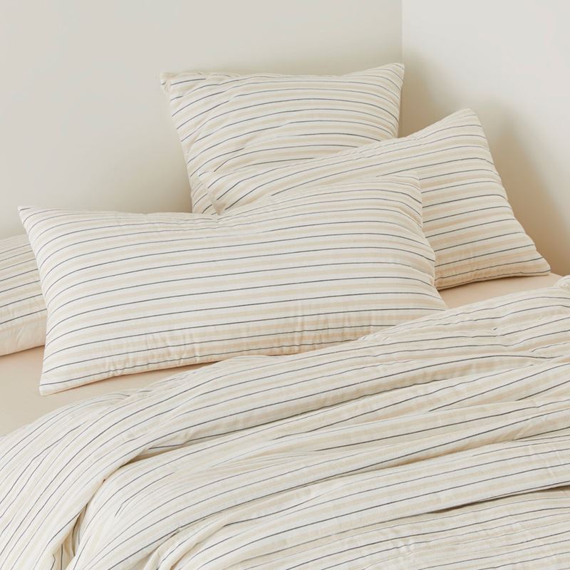 Kobe Natural Quilted Quilt Cover Separates