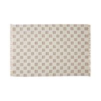 Archie Natural & Ivory Check Rug