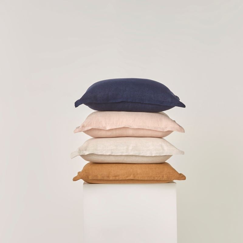 Jamie Linen Natural Cotton Cushion