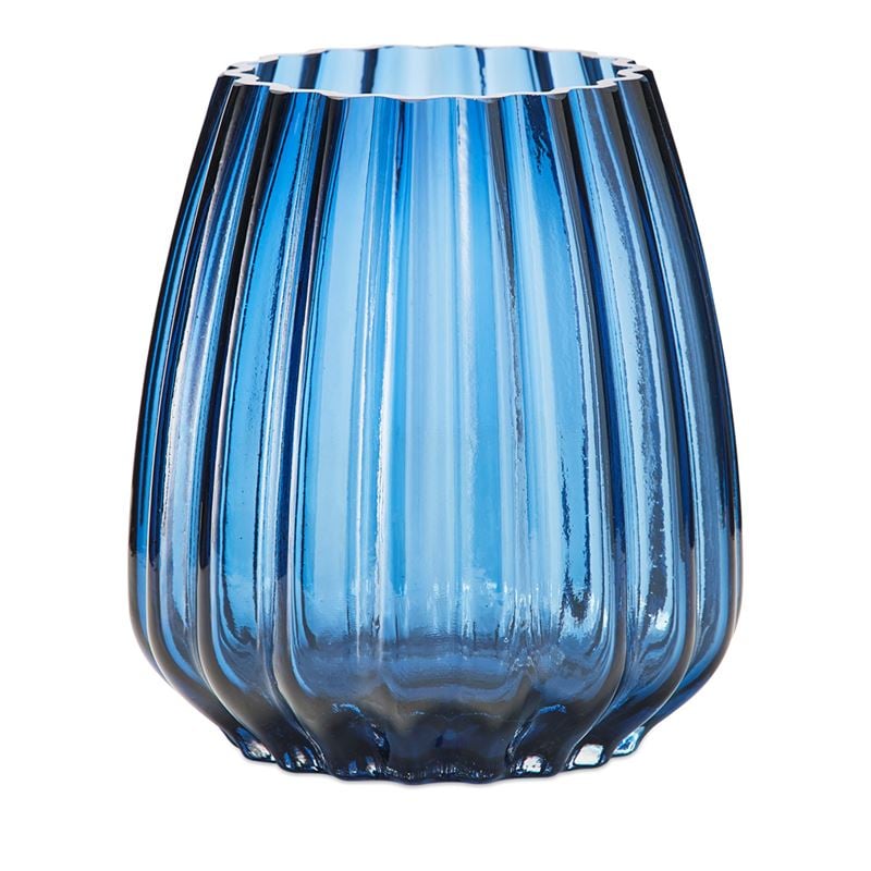 Lotus Blue Vase