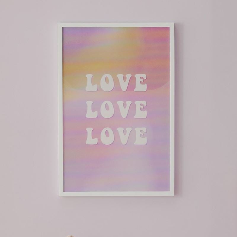 Love Love Love Wall Art