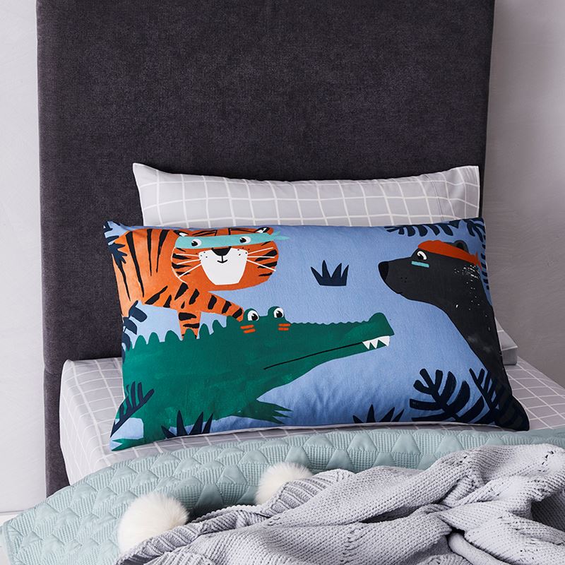 Text Pillowcase King of the Jungle