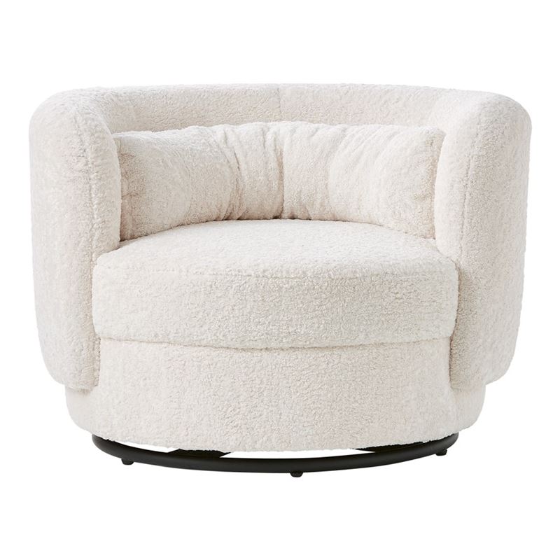 Armadale Ivory Swivel Chair