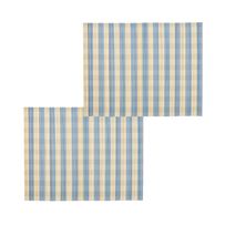 Brooklyn Blue Bamboo Placemat Pack of 2