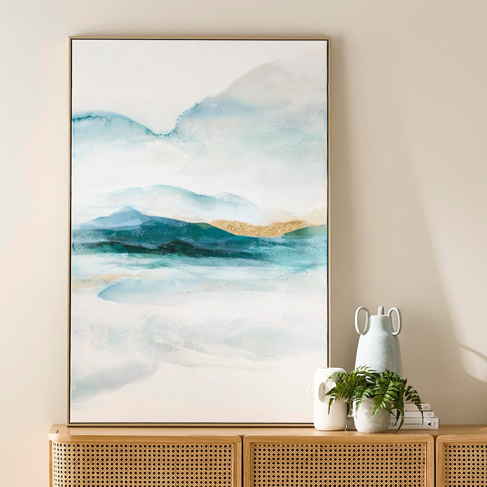 Ocean Mirage Canvas | Adairs