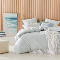 Ultra Soft Jersey Stem Stripe Quilt Cover Separates