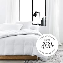Supreme Silver Goose Quilt