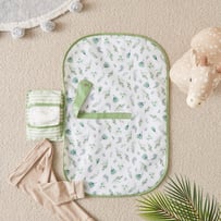 Olive Leaf Travel Change Mat 