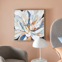 Kakadu Indigo Flower Canvas