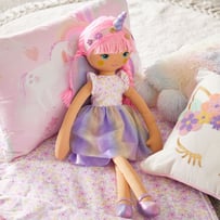 Skye The Unicorn Rainbow Snuggle Friend