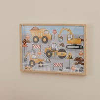 Truck Town Wall Art