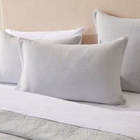 Kai Dusty Blue Matelasse Pillowcases