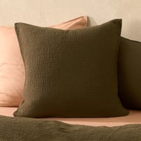 Aspen Olive Pillowcases