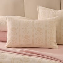 Garden House Natural Jacquard Pillowcases
