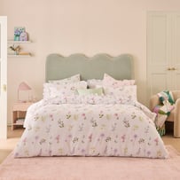 Audrey Floral Lavender Quilt Cover Set + Separates