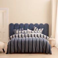 Maverick Blue Quilt Cover Set + Separates