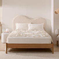 Vintage Washed Linen Coconut Sheet Set