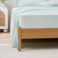 Stonewashed Cotton Chalk Blue Sheet Separates