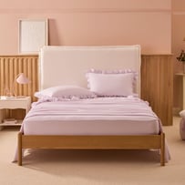 Ruffle Iris Stripe Sheet Set