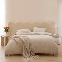 Vintage Washed Linen Linen Quilt Cover Separates