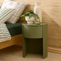 Georgia Moss Bedside Table