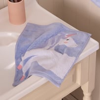 Unicorn Dreams Lavender Face Washer Pack of 2