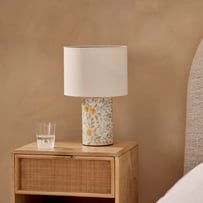 Verona Green & White Table Light