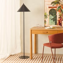 Hariette Black Matte Floor Light