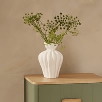 Willow White Large Vase