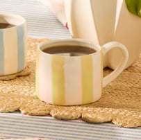 Stripe Lemon Mug