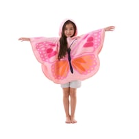 Betty Butterfly Character Hooded Beach Towel