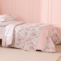 Fleur Harris Sage Sleeping Flutterbunny Coverlet