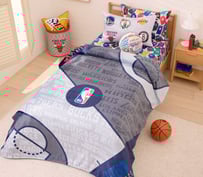 NBA Teams Grey Ultra Soft Blanket