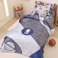 NBA Teams Grey Ultra Soft Blanket