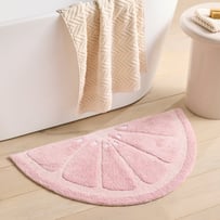 Citrus Pink Grapefruit Bath Mat