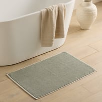 European Collection Moss & Natural Bath Mat
