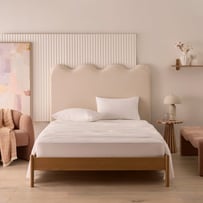 Flannelette Plain Dye White Sheet Set