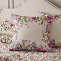 Etta Natural Floral Pillowcases