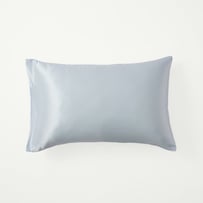 Satin Soft Blue Pillowcase