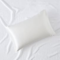 Satin White Pillowcase