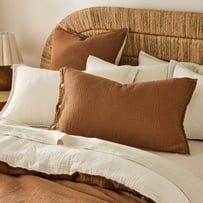 European Collection Reversible Muslin Warm Pillowcases